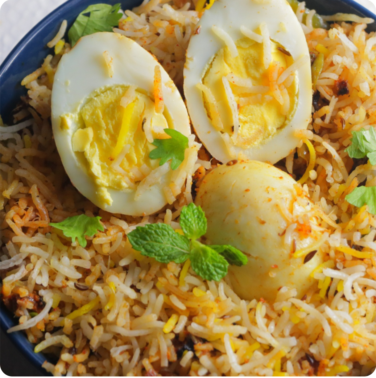 Egg Biryani | Kathmandu Spice